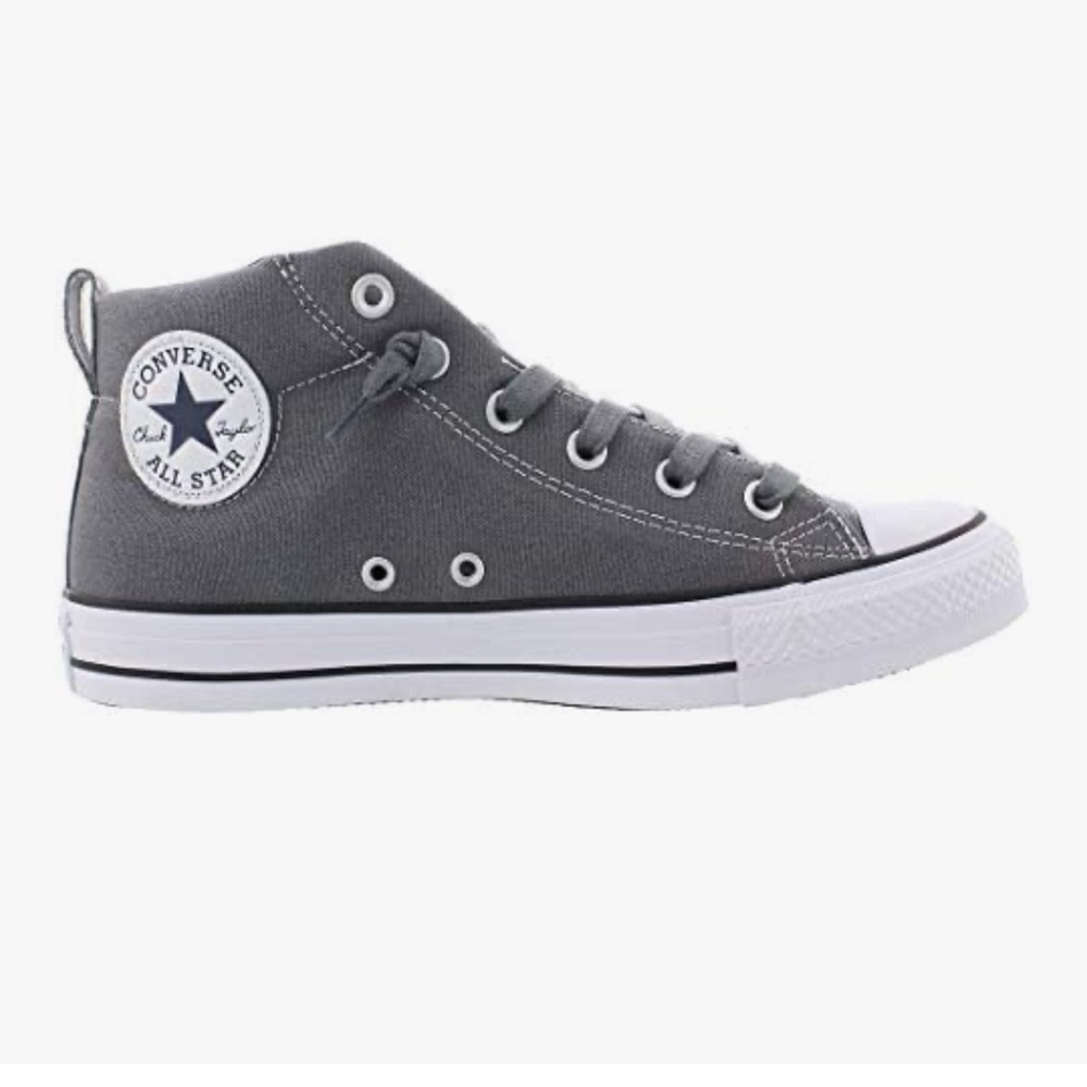 CONVERSE CHUCK TAYLOR ALL STAR GRAY SNEAKERS - Picture 4 of 13